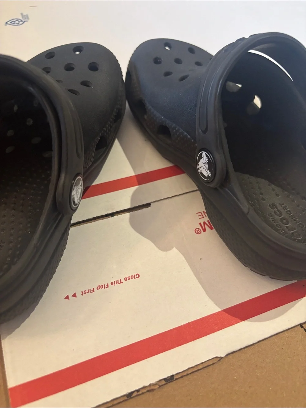CROCS Kids Classic Clog in Black